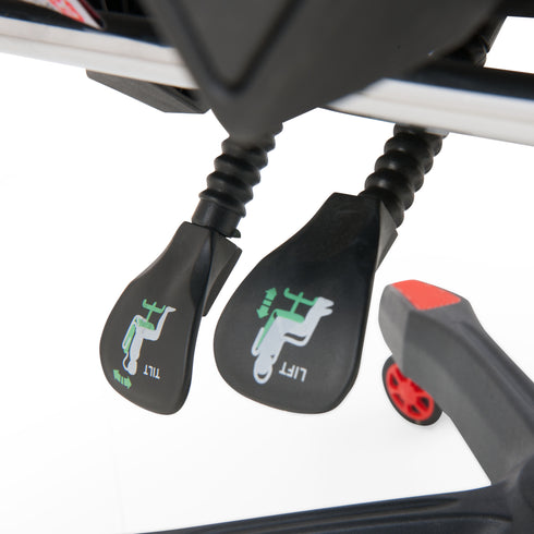 Lazer Pro Gaming Chair With Leg Support In Knitted Mesh Fabric