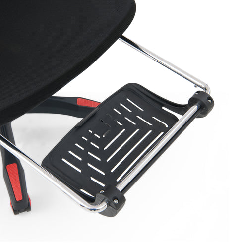 Lazer Pro Gaming Chair With Leg Support In Knitted Mesh Fabric