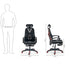 Lazer Pro Gaming Chair With Leg Support In Knitted Mesh Fabric