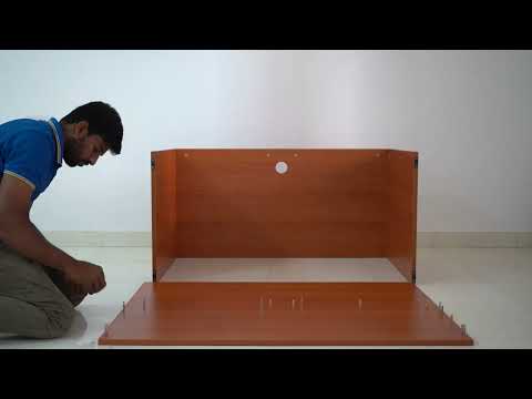 Luka Desk with White Board Marker and Pin Up Board (Oxford Cherry)