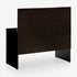 Luka Desk with White Board Marker and Pin Up Board (Flowery Wenge)