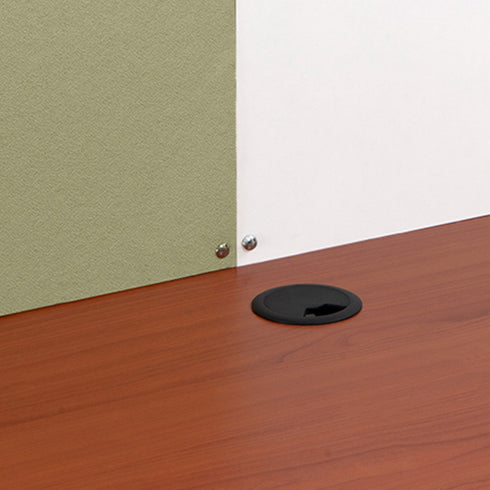 Luka Desk with White Board Marker and Pin Up Board (Oxford Cherry)