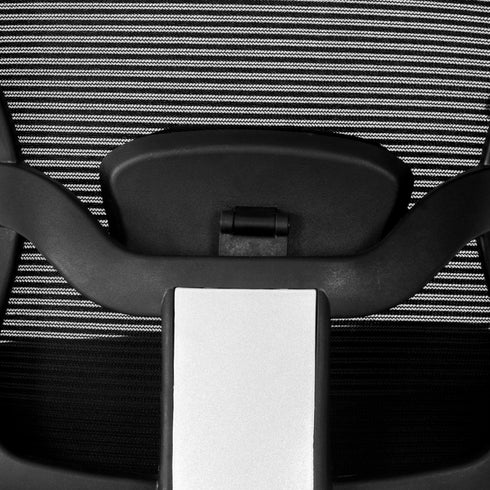 Milan High Back Chair in Chrome Base