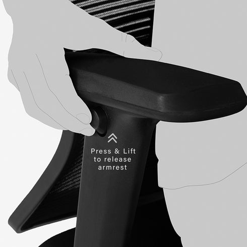 Milan High Back Chair in Chrome Base