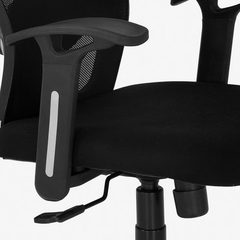 Rome High Back Chair in Chrome Base