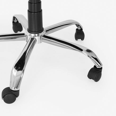 Rome High Back Chair in Chrome Base