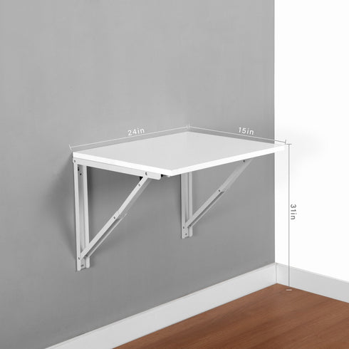 Picardo Foldaway Wall Mounted Table with White Board Marker