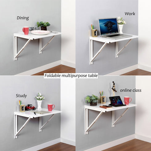 Picardo Foldaway Wall Mounted Table with White Board Marker