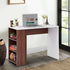 Trent Study Desk with Bookshelf