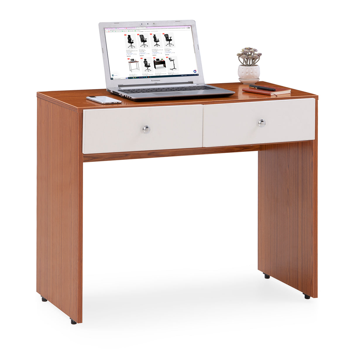 Aria Study Desk with Drawers TheHomeOffice